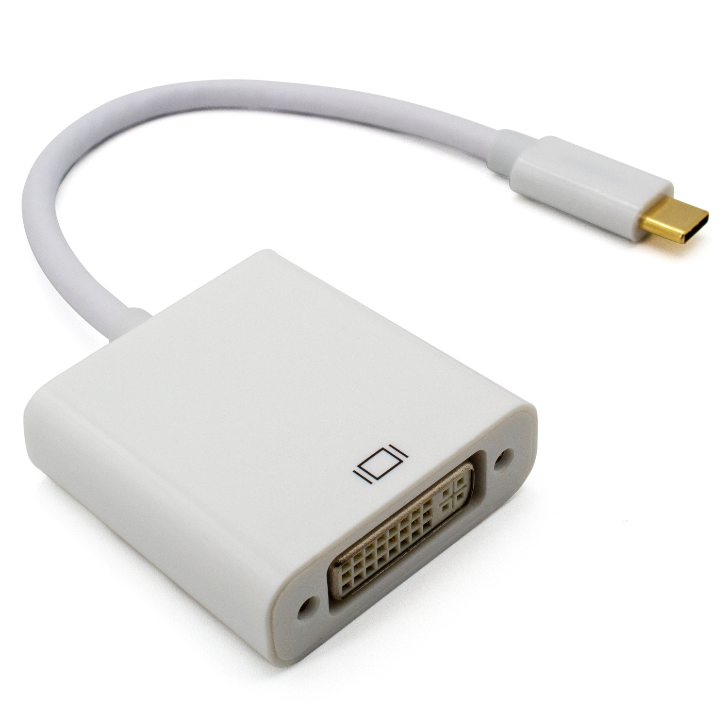 USBC Type C v3.1 Male to DVI Female Adapter for Macbook/Chromebook