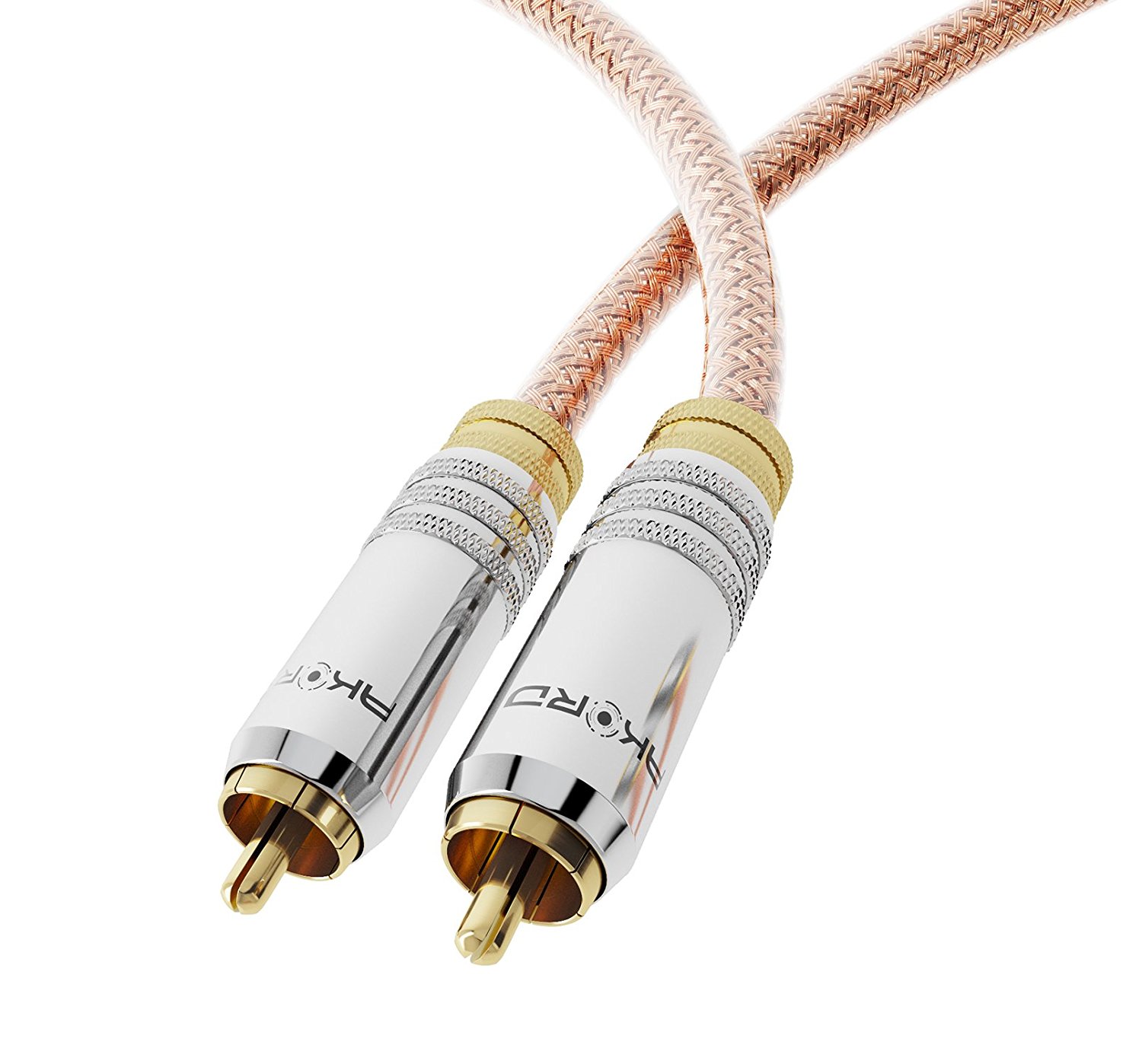 AKORD® PREMIUM DIGITAL COAXIAL AUDIO LEAD SPDIF GOLD RCA CONNECTOR